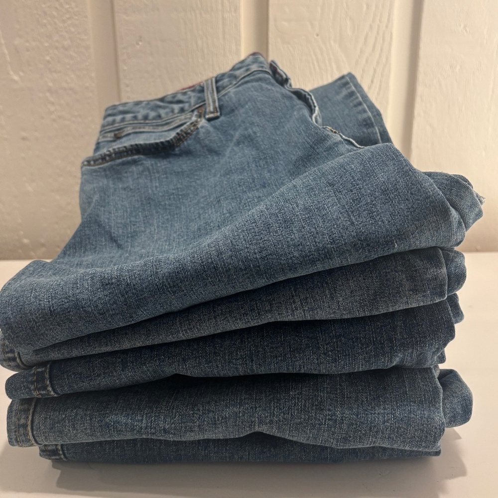 Wrangler Cowboy Cut stonewash with stretch BUNDLE